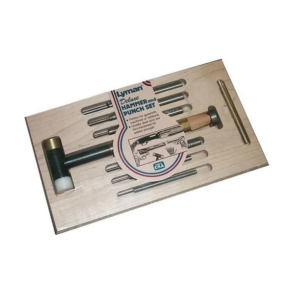 Deluxe Hammer & Punch Set Lyman