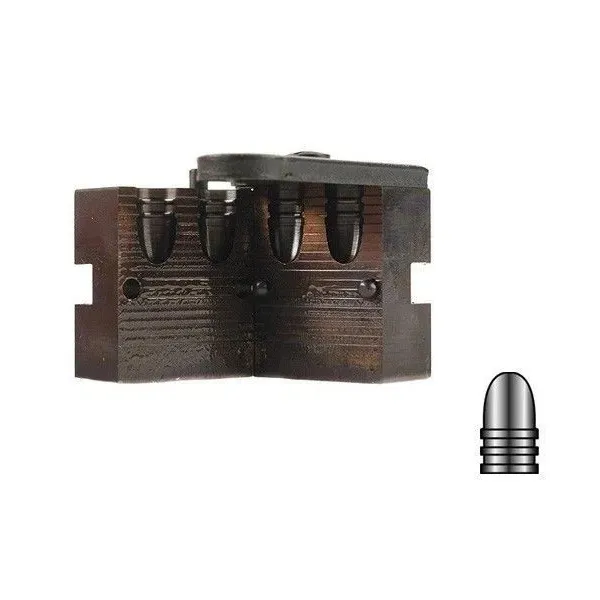 Moule à balle Round Nose double cavité Lyman pour calibre arme de poing