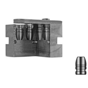 Moule à balle Flat Nose double cavité Lyman  Chez DEVILLE ARMORY. Votre armurerie en ligne.