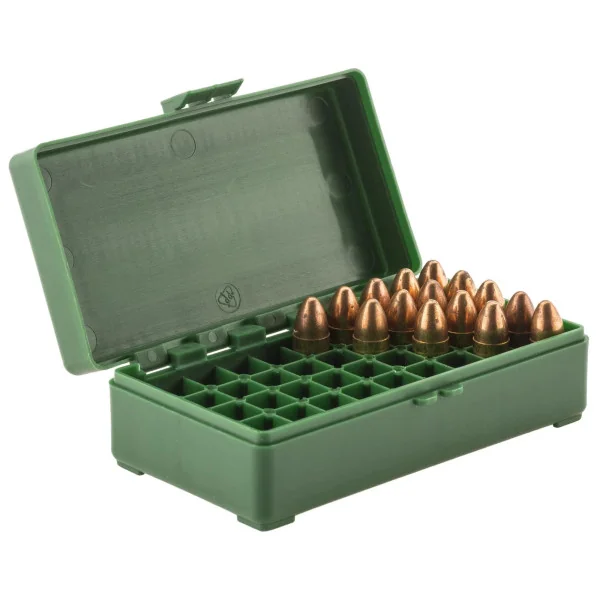 Megaline Boîte de rangement 50 munitions cal. 9 x 19