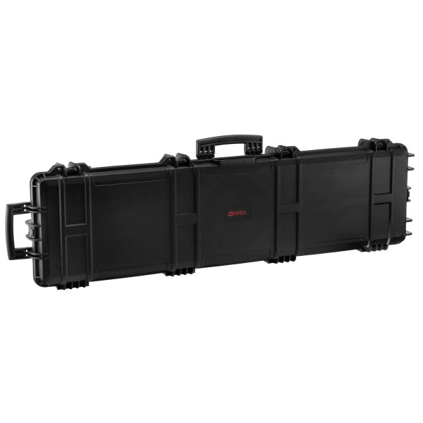 Mallette XL Waterproof noire 137 x 39 x 15 cm mousse pré-découpée - Nuprol  Chez DEVILLE ARMORY. Votre armurerie en ligne.