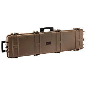 Mallette XL Waterproof Tan 137 x 39 x 15 cm mousse vague - Nuprol  Chez DEVILLE ARMORY. Votre armurerie en ligne.