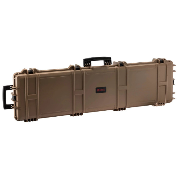 Mallette XL Waterproof Tan 137 x 39 x 15 cm mousse vague - Nuprol  Chez DEVILLE ARMORY. Votre armurerie en ligne.