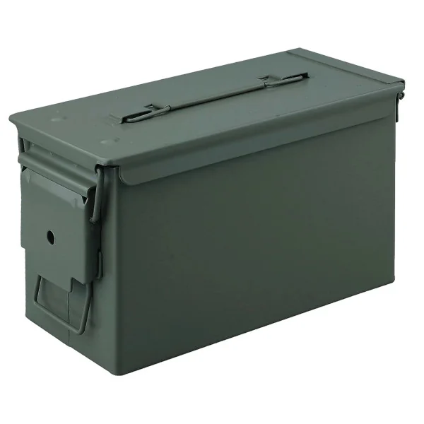 FOT - Focus On Tools Caisse munition Métal cal.50 OLIVE 33X18X23 cm