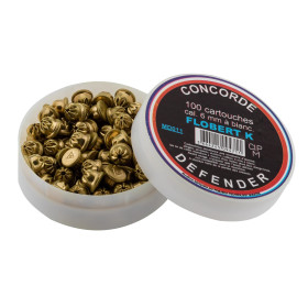 Cartouches Concorde Defender 6 mm Flobert à blanc  Chez DEVILLE ARMORY. Votre armurerie en ligne.