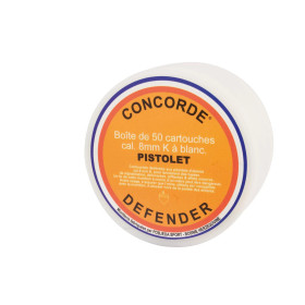 Boîte de 50 cartouches 8 mm PAK  Chez DEVILLE ARMORY. Votre armurerie en ligne.