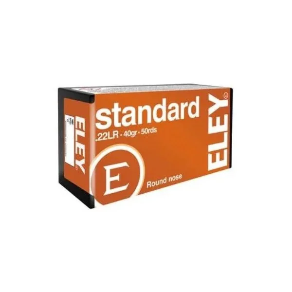 50 Cartouches Cartouches Eley Standard cal. 22 LR
