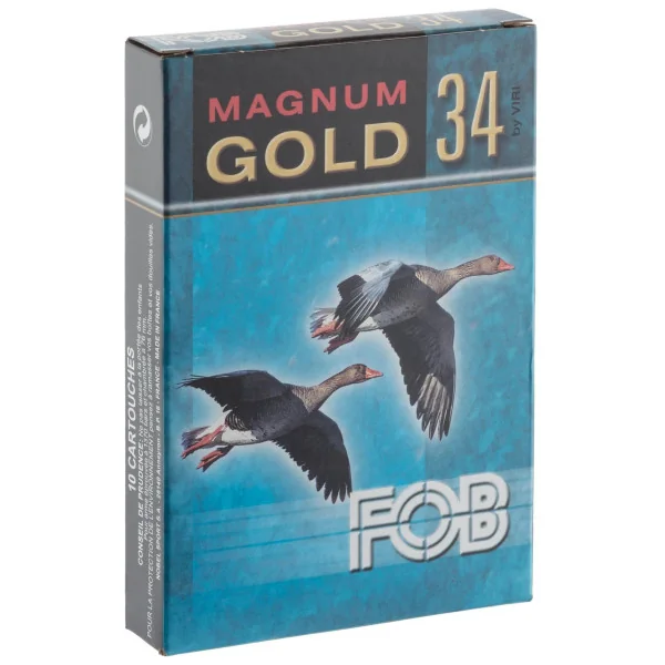 Cartouches Fob Gold 34 Magnum - Cal. 20-76