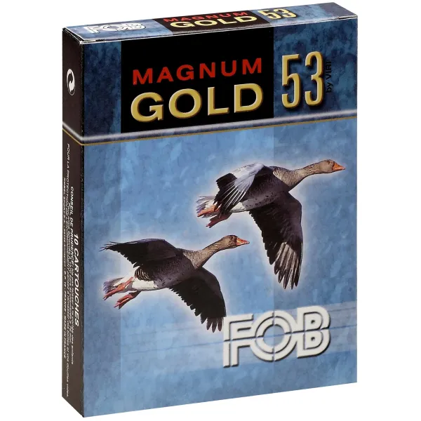 Cartouches Fob Gold 53 Magnum - Cal. 12/76