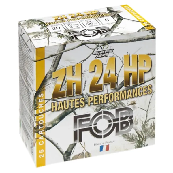 Cartouches Fob ZH Acier haute performance - Cal. 20/70