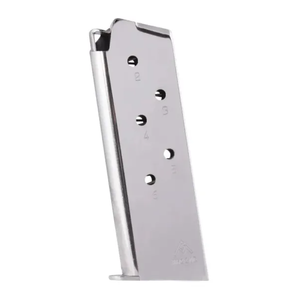 Mec-Gar CHARGEUR COLT 1911 OFFICER 6RDS NICKEL 45ACP