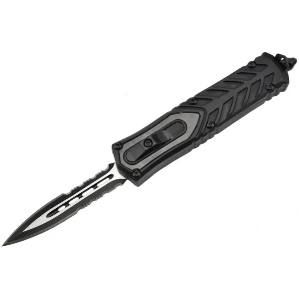 Couteau automatique Acier Noir