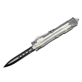 Couteau automatique OTF transparent