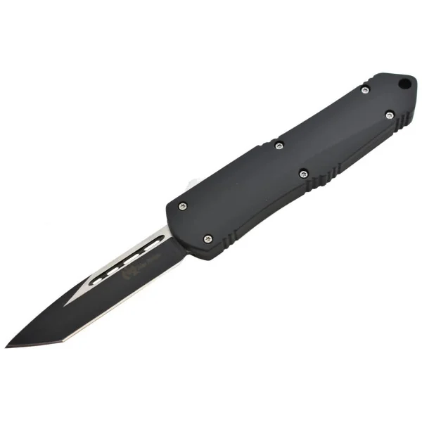 Couteau automatique Tanto Noir