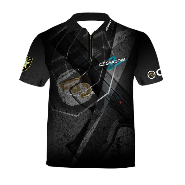T-shirt DED CZ Shadow 2 Noir - taille 3XL