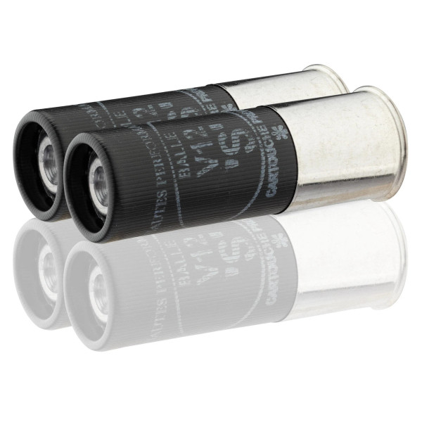 Cartouches Prevot à balle V12 ''S''  demi-blindée - Cal. 12/70  Chez DEVILLE ARMORY. Votre armurerie en ligne.