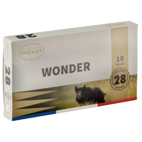 Cartouche Prévot à balle wonder - Cal. 28/70  Chez DEVILLE ARMORY. Votre armurerie en ligne.