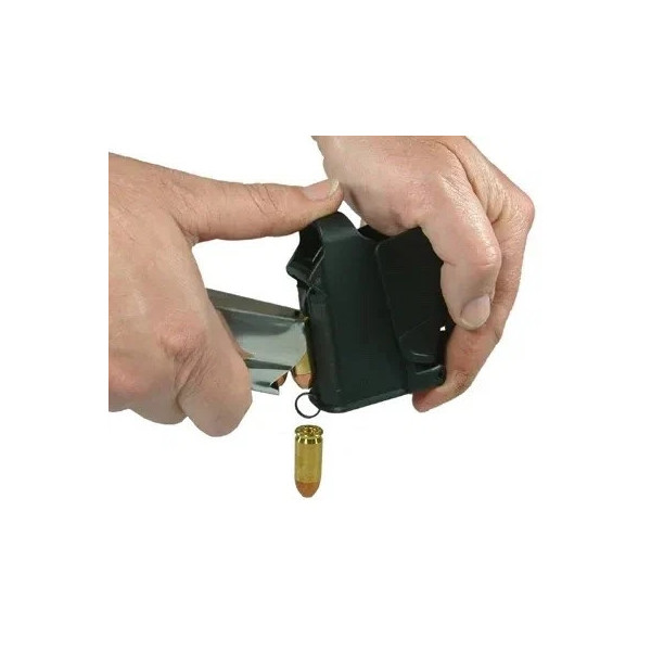 Chargette Uplula Pistolet NOIRE  Chez DEVILLE ARMORY. Votre armurerie en ligne.