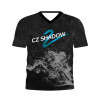 T-shirt DED CZ Shadow 2 Smoke - Noir, taille : 5XL, Nom personnalisé : No Name, Type de vêtements : Femme  Chez DEVILLE ARMORY. 