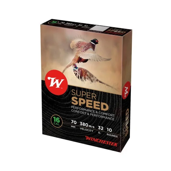 Cartouches Winchester Super Speed - Cal. 16/70
