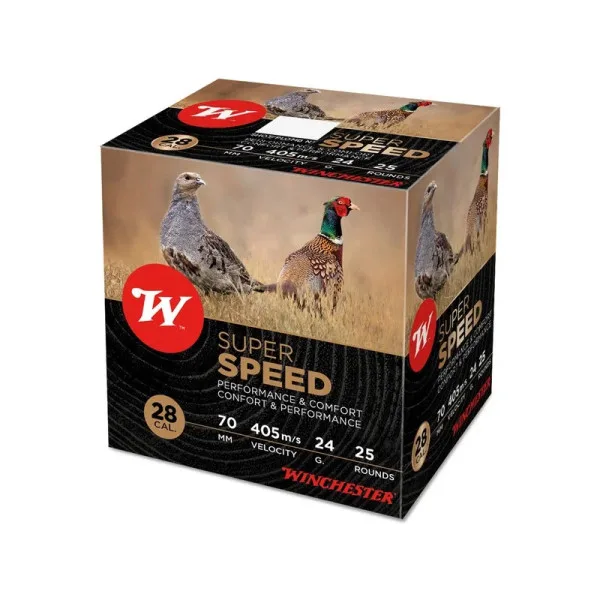 Cartouches Winchester Super Speed cal. 28/70 (réf. MW1208)