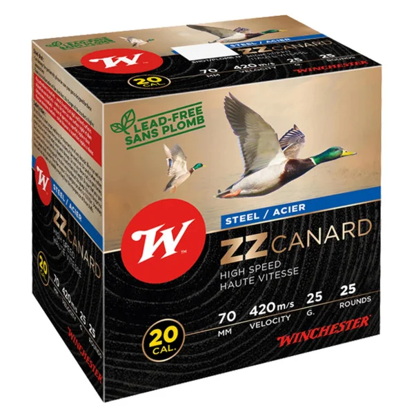 Cartouches Winchester ZZ CANARD - Cal. 20/70