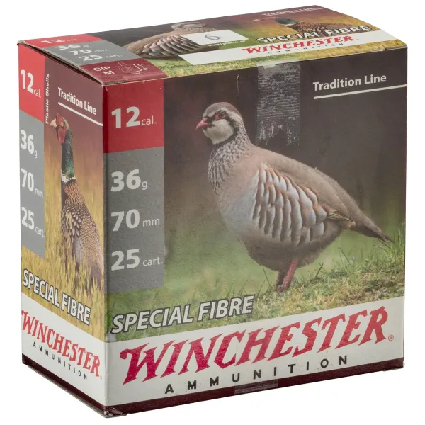 Cartouches Winchester Spécial Fibre - Cal. 12/70