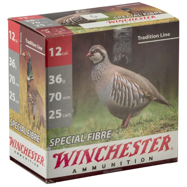Cartouches Winchester Spécial Fibre - Cal. 12/70