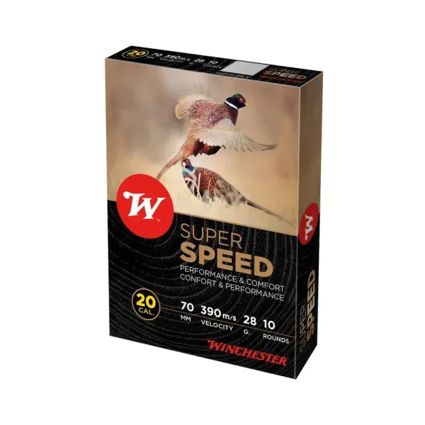 Cartouches Winchester Super Speed G2 cal. 20/70 plomb n°4