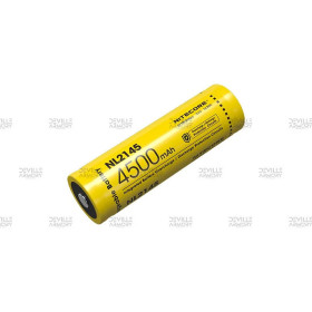 Accus Li-ion 21700 - 4500mAH  Chez DEVILLE ARMORY. Votre armurerie en ligne.
