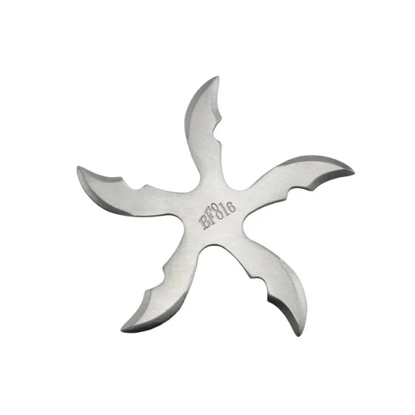 Max Knives Shuriken 5 branches acier 420 silver