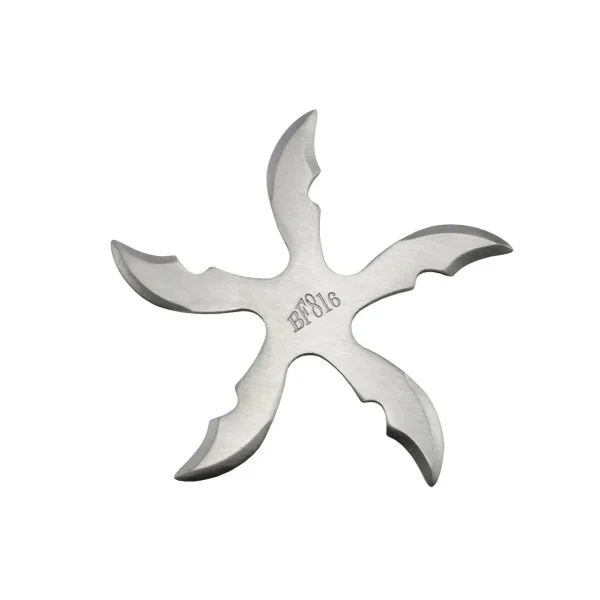 Max Knives Shuriken 5 branches acier 420 silver