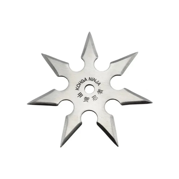 Max Knives Shuriken 7 branches acier 420 silver