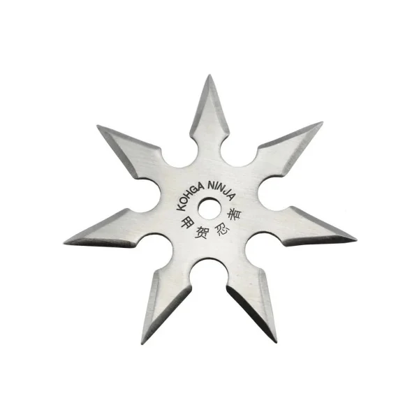 Max Knives Shuriken 7 branches acier 420 silver