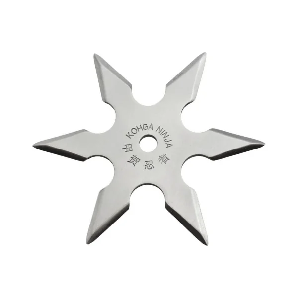 Max Knives Shuriken 6 branches acier 420 silver