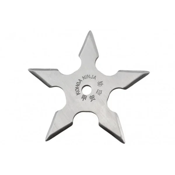 Max Knives Shuriken 5 branches acier 420 silver