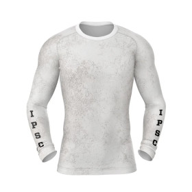 DED IPSC Competition T-shirt de compression à manches longues Blanc, taille : XL, Type de vêtements : Femme  Chez DEVILLE ARMORY