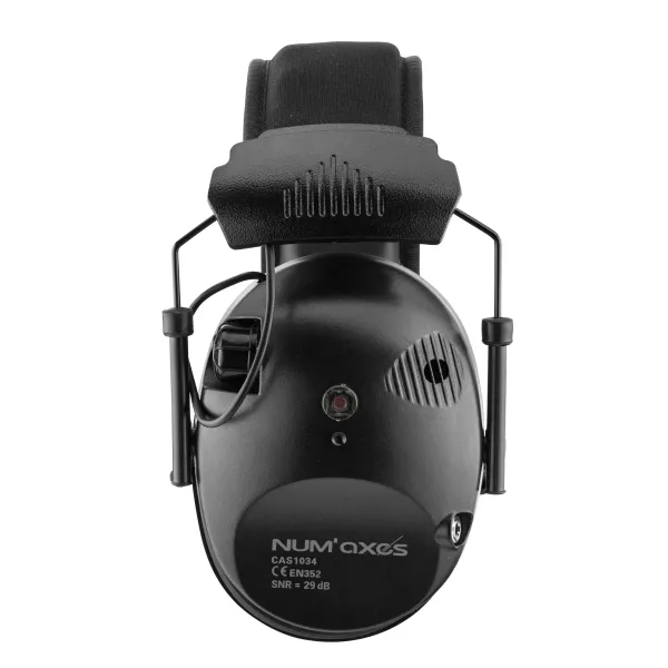 Casque antibruit électronique NUM'AXES CAS1034 Noir