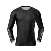 DED GLOCK T-shirt de compression à manches longues de compétition foncé, taille : 9XL, type de vêtements : régulier (hommes) Ch