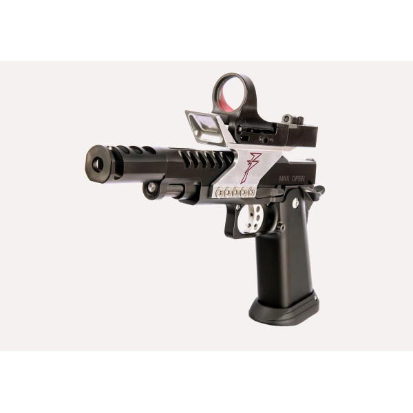 Pistolet STP Max Open 5.0 9x19 T2  Chez DEVILLE ARMORY. Votre armurerie en ligne.