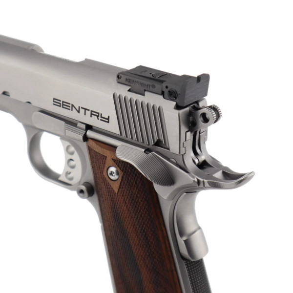 Pistolet STP Sentry 5.0 45Acp INOX  Chez DEVILLE ARMORY. Votre armurerie en ligne.