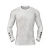T-shirt compression manches longues DED STI Competition - Blanc