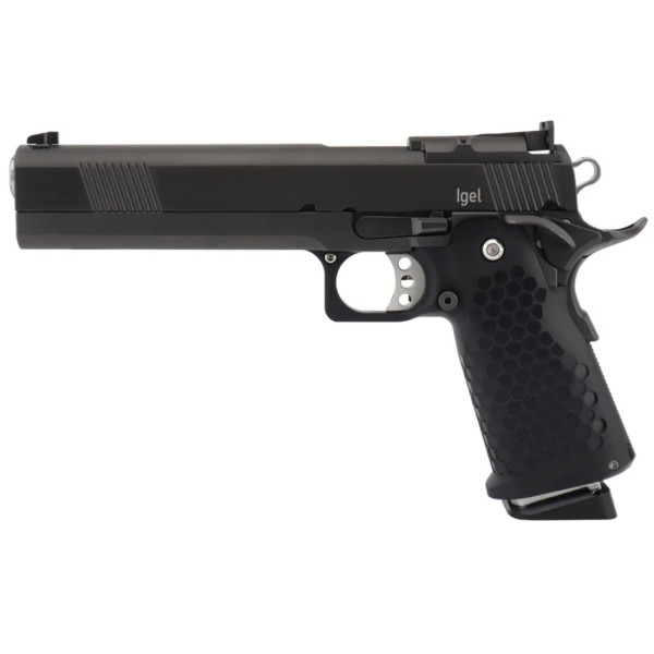 Pistolet STP IGEL 6.0 45Acp OPTICS  Chez DEVILLE ARMORY. Votre armurerie en ligne.