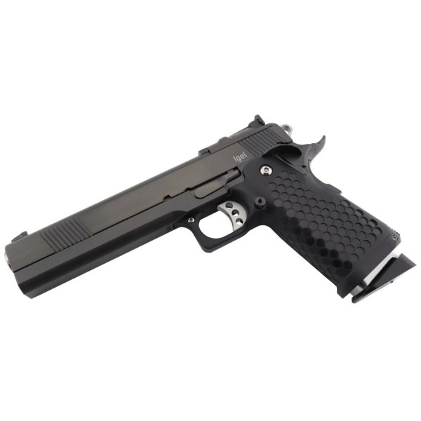 Pistolet STP IGEL 6.0 45Acp OPTICS  Chez DEVILLE ARMORY. Votre armurerie en ligne.
