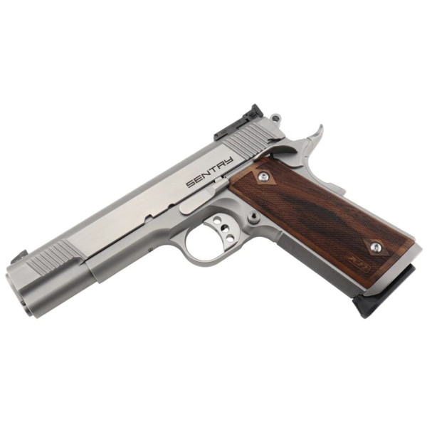 Pistolet STP Sentry 5.0 9x19 INOX  Chez DEVILLE ARMORY. Votre armurerie en ligne.