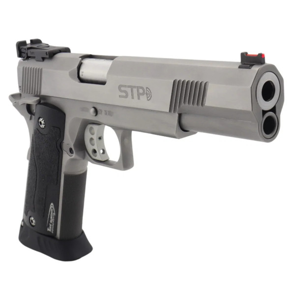 Pistolet STP Perfect Classic 5.4 9x19 INOX  Chez DEVILLE ARMORY. Votre armurerie en ligne.