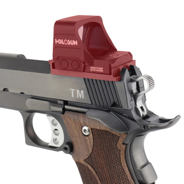 Pistolet STP TM6 45acp OPTICS  Chez DEVILLE ARMORY. Votre armurerie en ligne.
