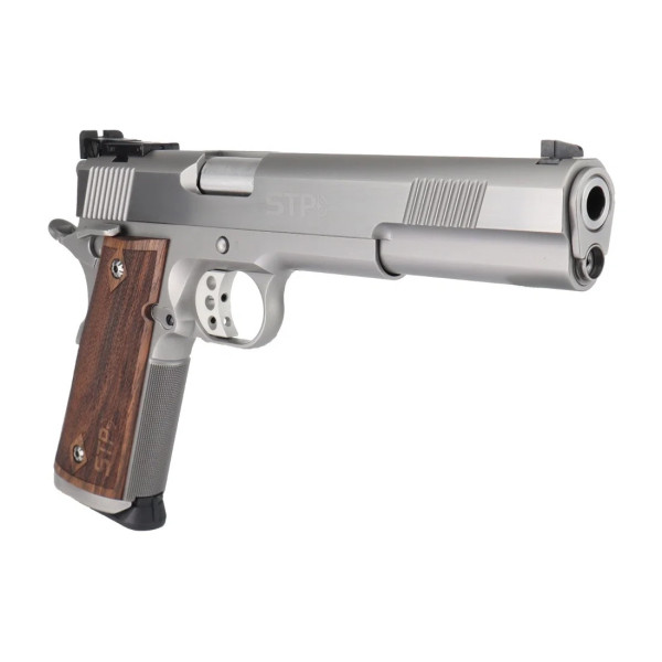 Pistolet STP Sentry 6.0 9x19 INOX  Chez DEVILLE ARMORY. Votre armurerie en ligne.