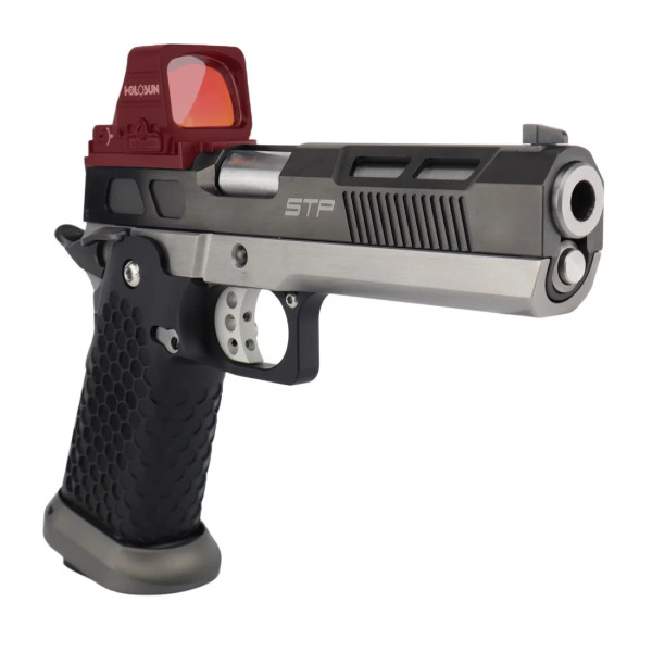 Pistolet STP LISA 5.0 45ACP OPTICS  Chez DEVILLE ARMORY. Votre armurerie en ligne.