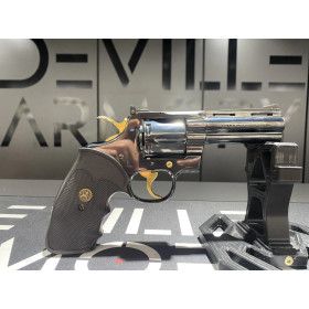 Occasion Revolver Colt Python 4'' 357Mag  Chez DEVILLE ARMORY. Votre armurerie en ligne.